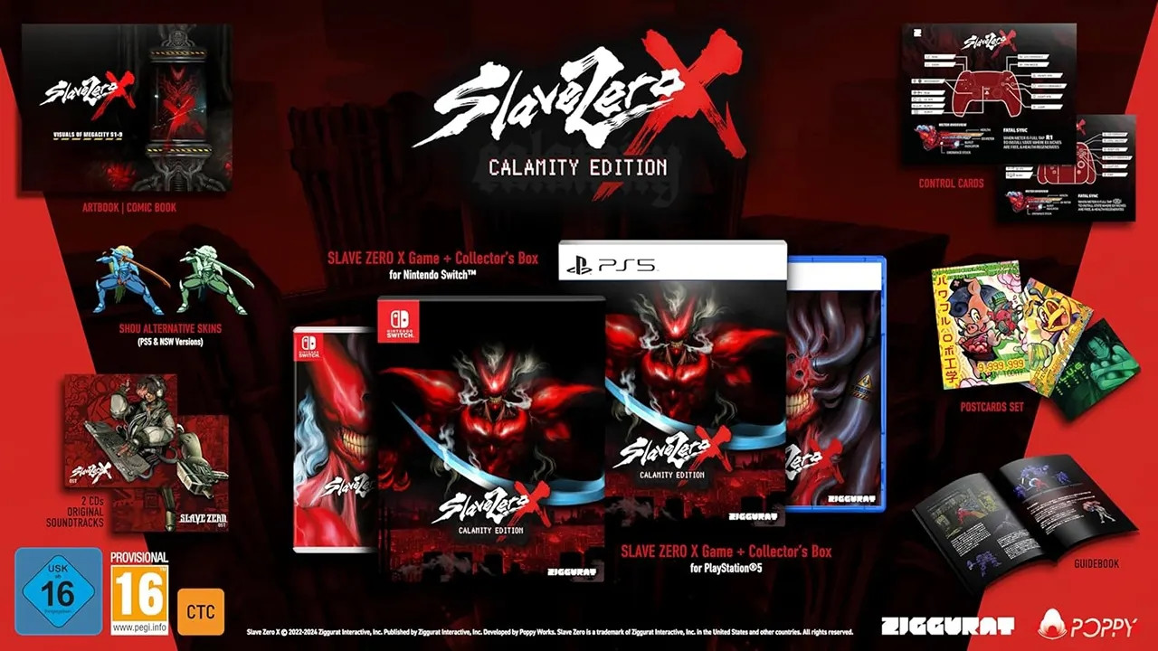 Slave Zero X Calamity Edition voor PlayStation 5