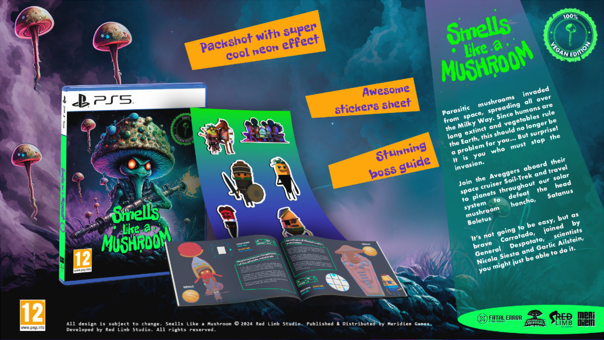 Smells Like a Mushroom 100% Vegan Edition voor PlayStation 5