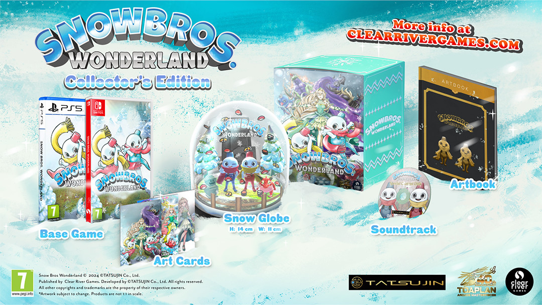 Snow Bros Wonderland Collector's Edition voor PlayStation 5