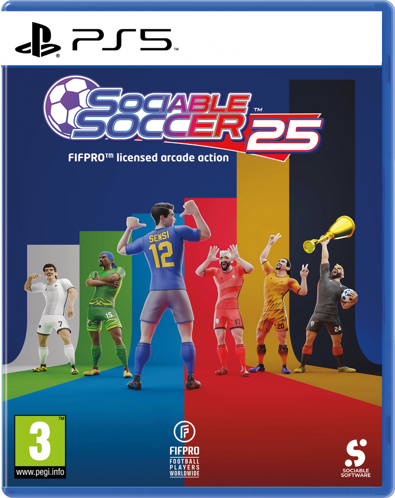 Sociable Soccer 25 voor PlayStation 5