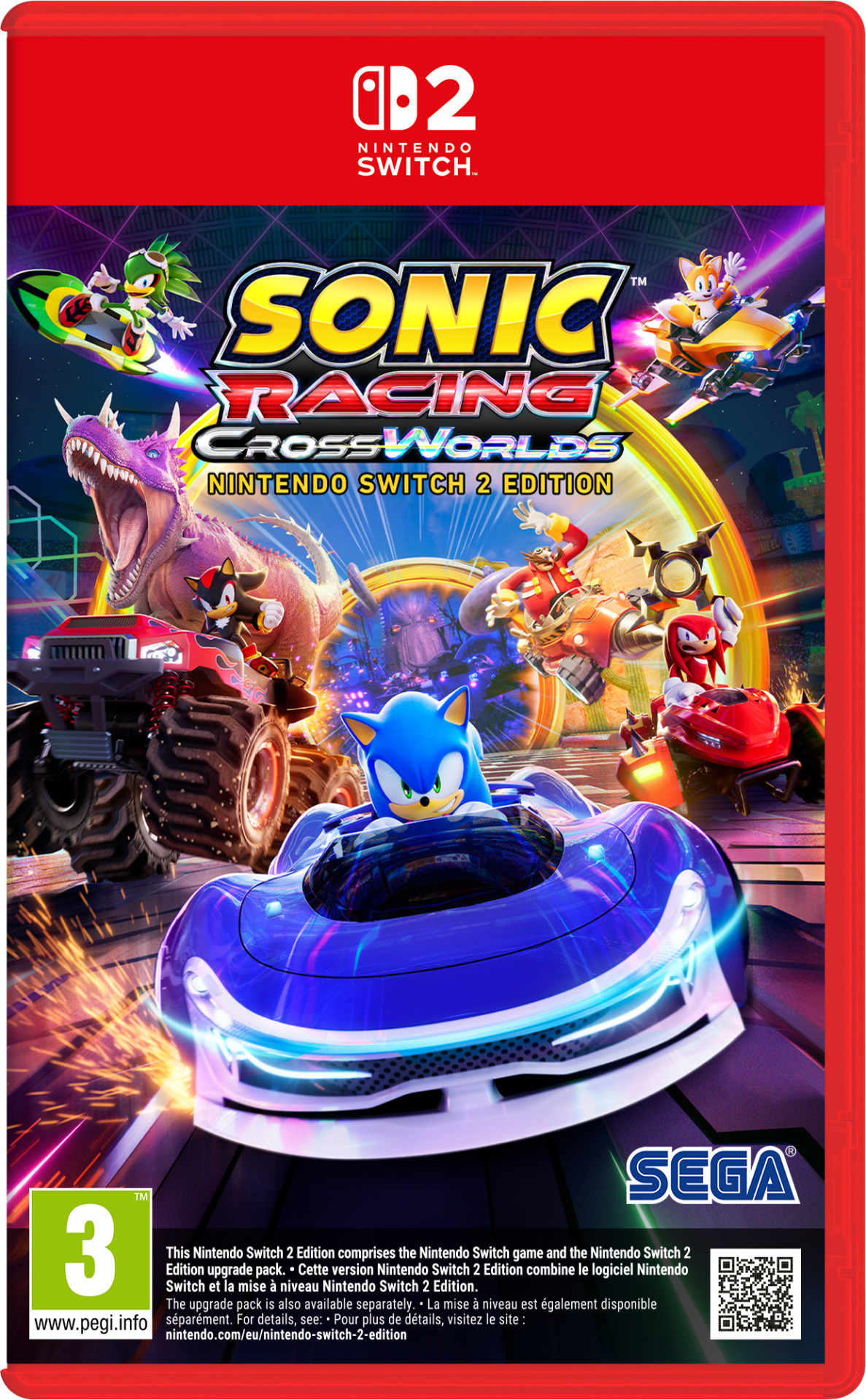 Sonic Racing: CrossWorlds voor Nintendo Switch 2