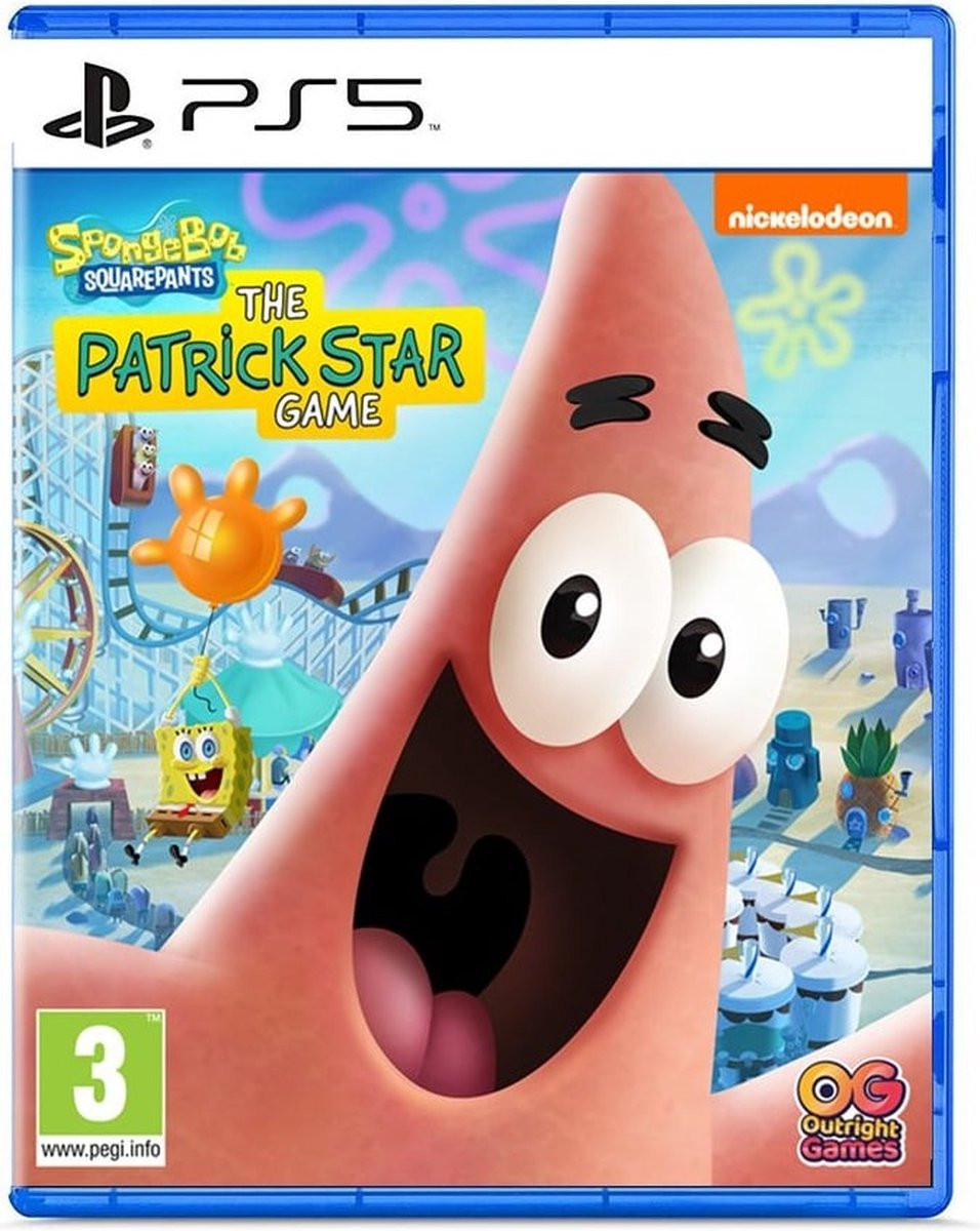 SpongeBob SquarePants The Patrick Star Game (verpakking Frans, game Engels) voor PlayStation 5