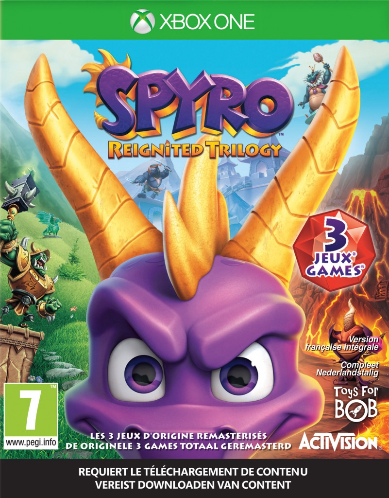 Spyro Reignited Trilogy voor Xbox One