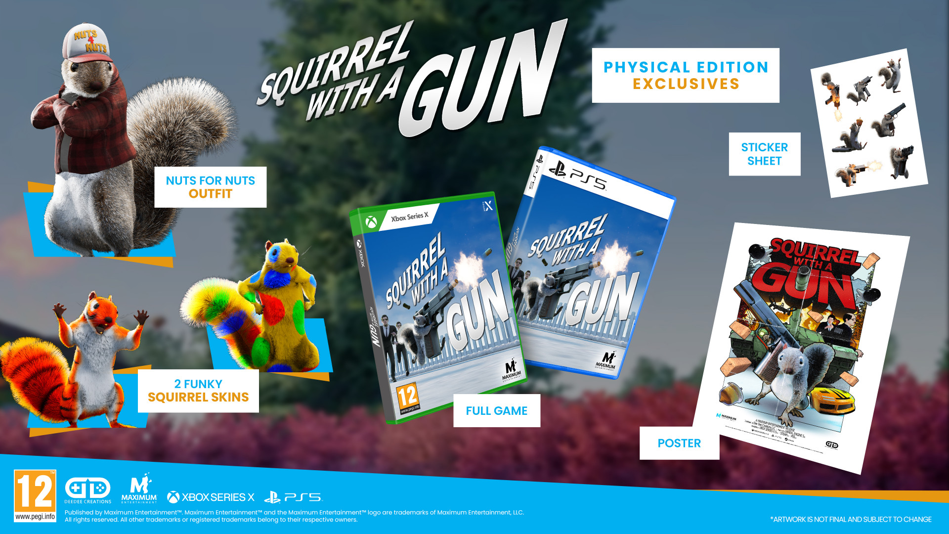 Squirrel With A Gun voor Xbox Series X