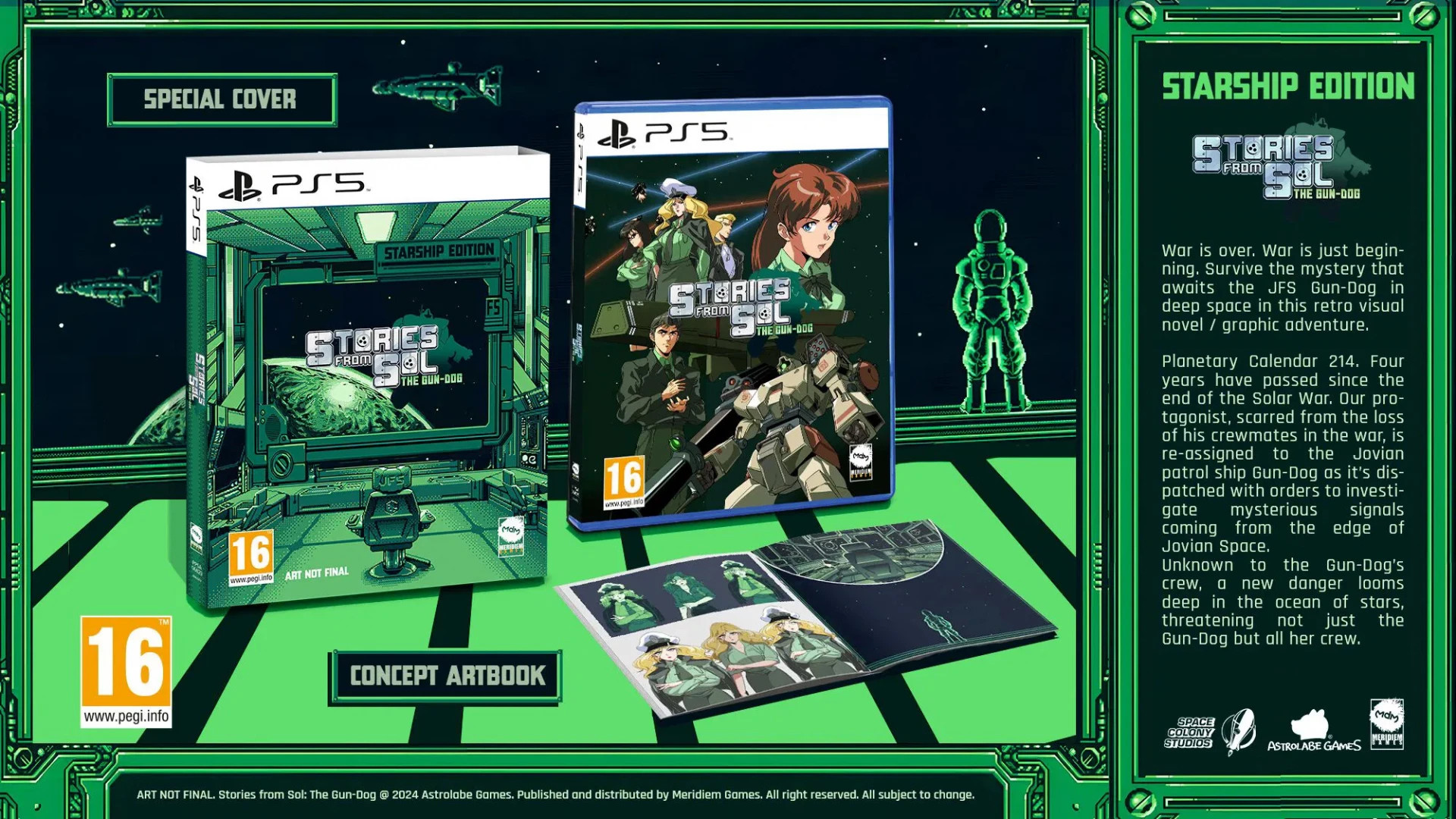 Stories from Sol: The Gun-Dog Starship Edition voor PlayStation 5