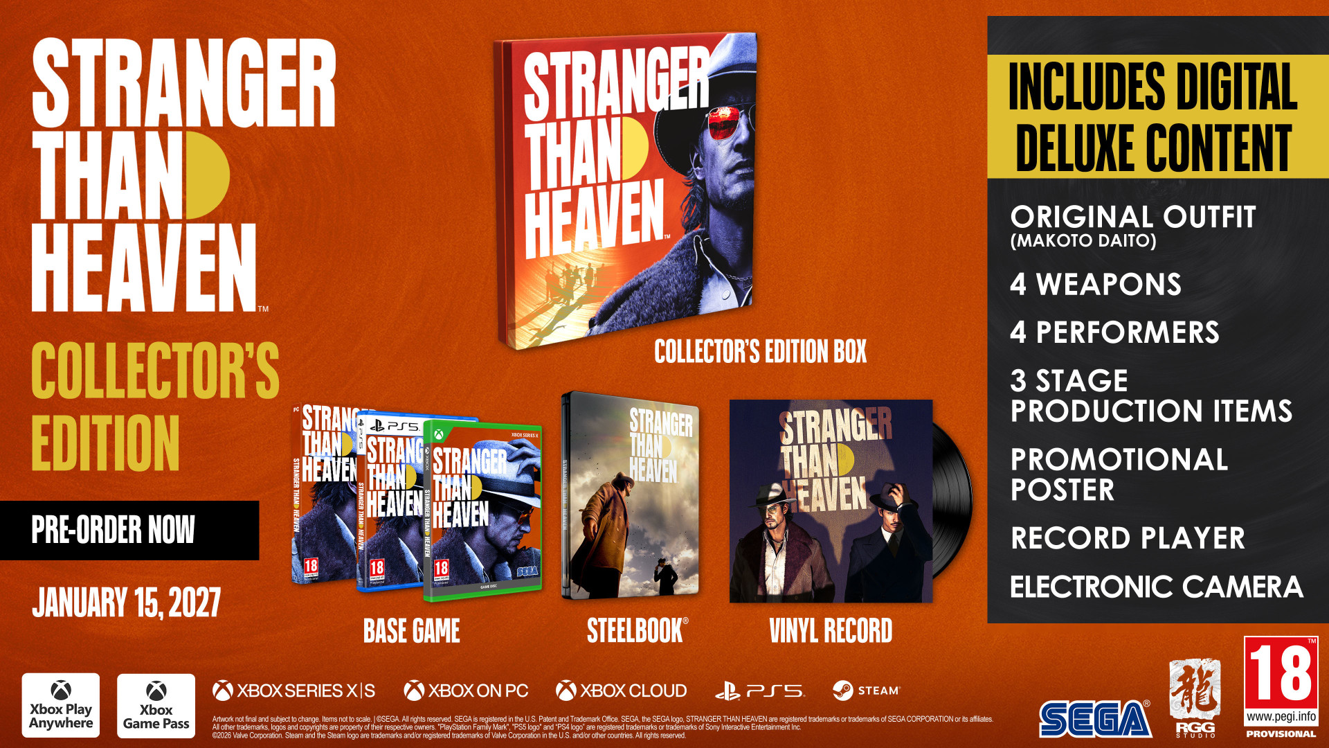 Stranger Than Heaven Collector's Edition voor PlayStation 5