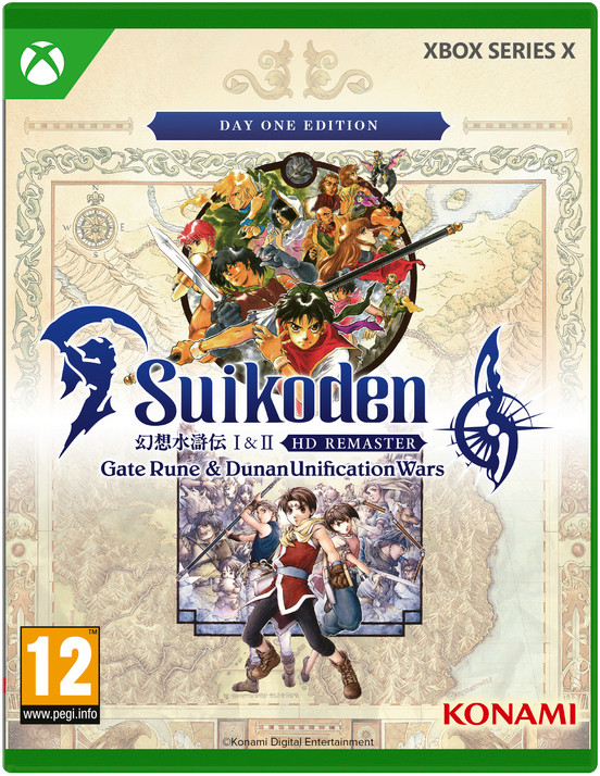 Suikoden I & II HD Remaster - Gate Rune and Dunan Unification Wars Day One Edition voor Xbox One
