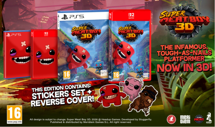 Super Meat Boy 3D voor Nintendo Switch 2