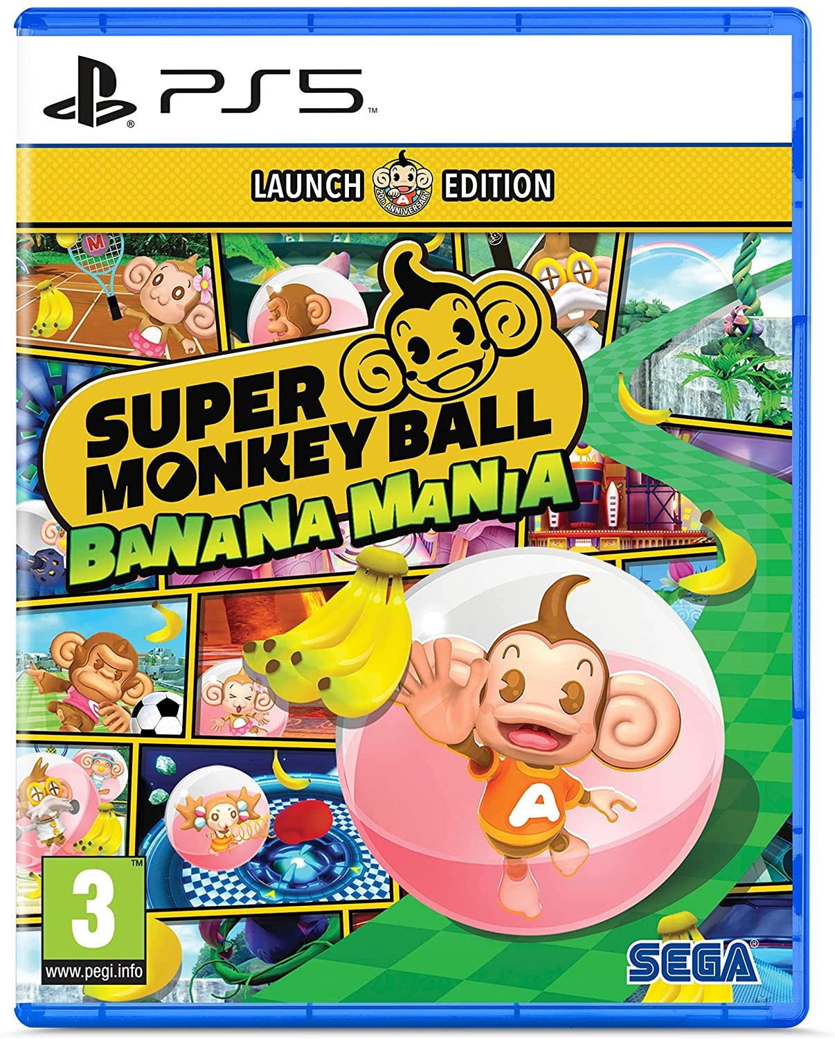 Super Monkey Ball Banana Mania - Launch Edition voor PlayStation 5