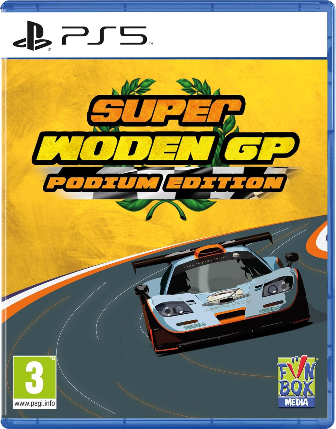 Super Woden GP Podium Edition voor PlayStation 5