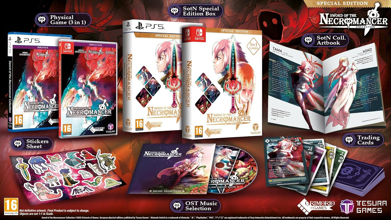 Sword of the Necromancer Collection Special Edition voor PlayStation 5