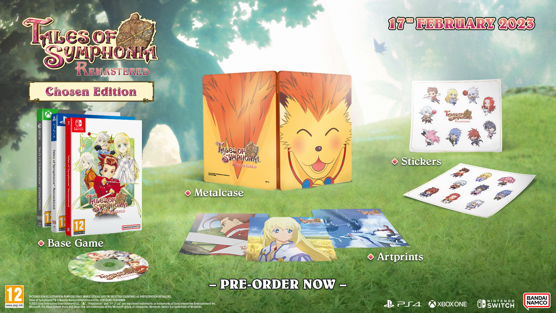 Tales of Symphonia Remastered Chosen Edition voor Xbox One