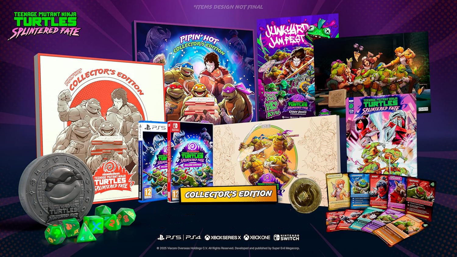 Teenage Mutant Ninja Turtles Splintered Fate Pipin Hot Edition voor PlayStation 5