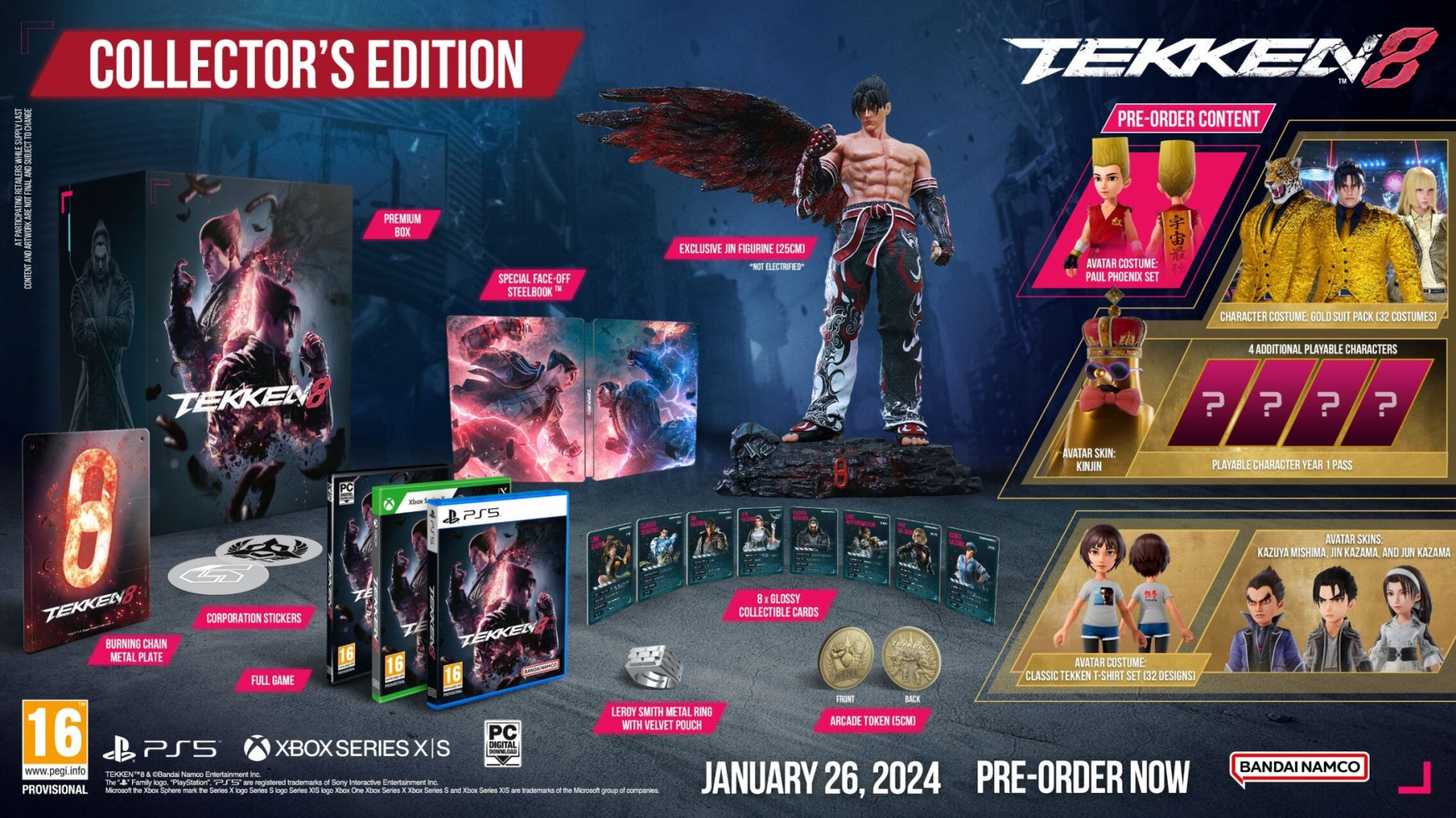Tekken 8 Collector's Edition voor Xbox Series X