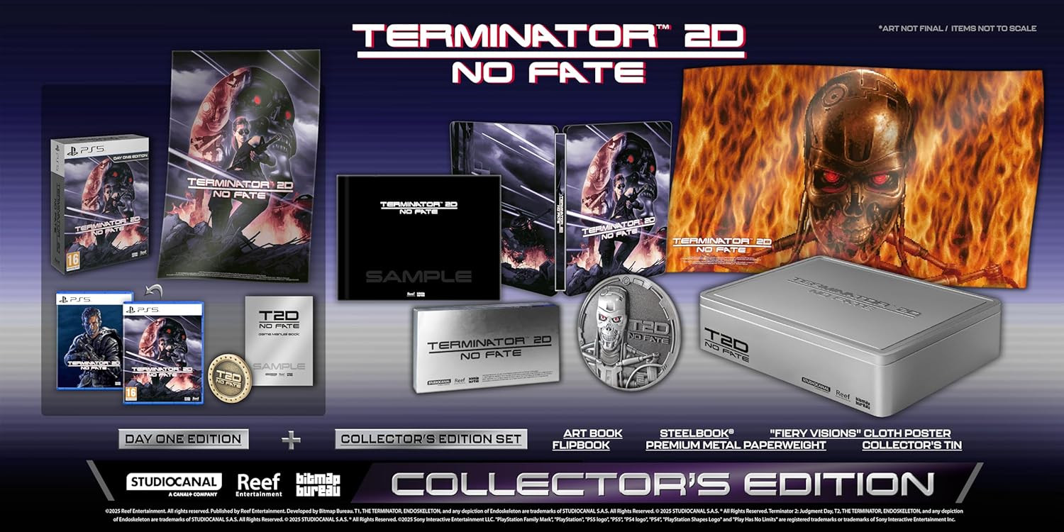 Terminator 2D No Fate Collector's Edition voor PlayStation 5