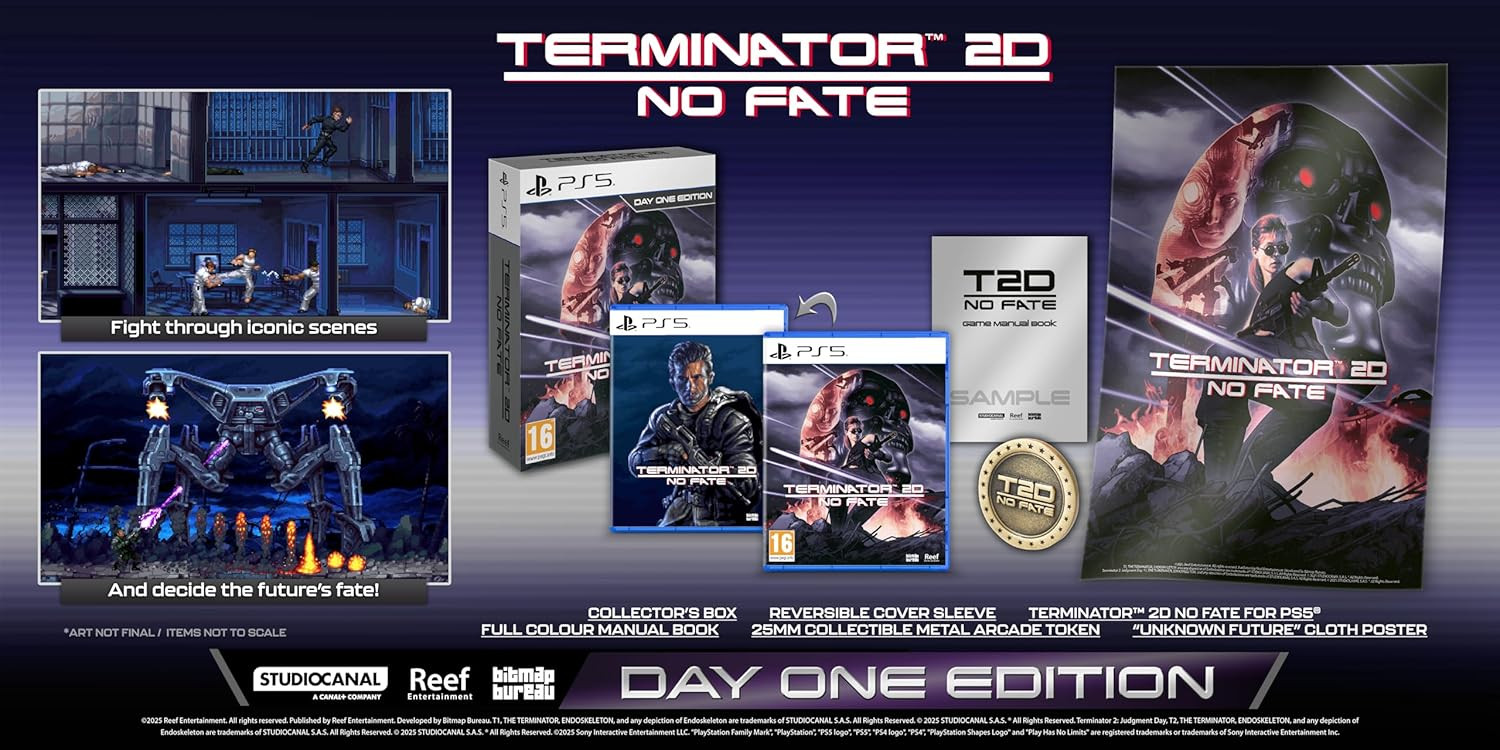Terminator 2D No Fate Day One Edition voor PlayStation 5