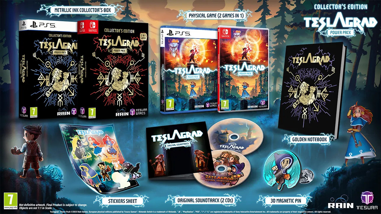 Teslagrad Power Pack Collector's Edition voor PlayStation 5