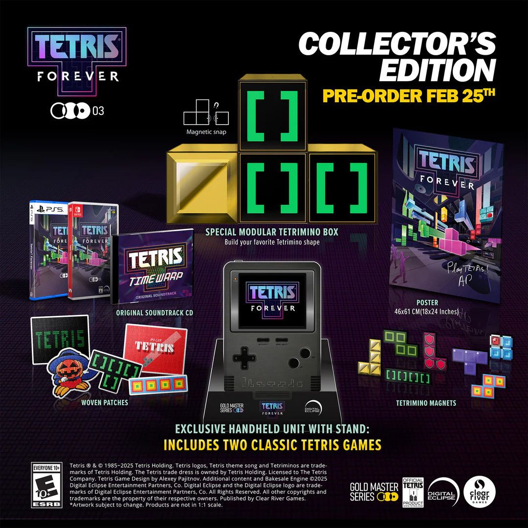 Tetris Forever Collector's Edition voor PlayStation 5