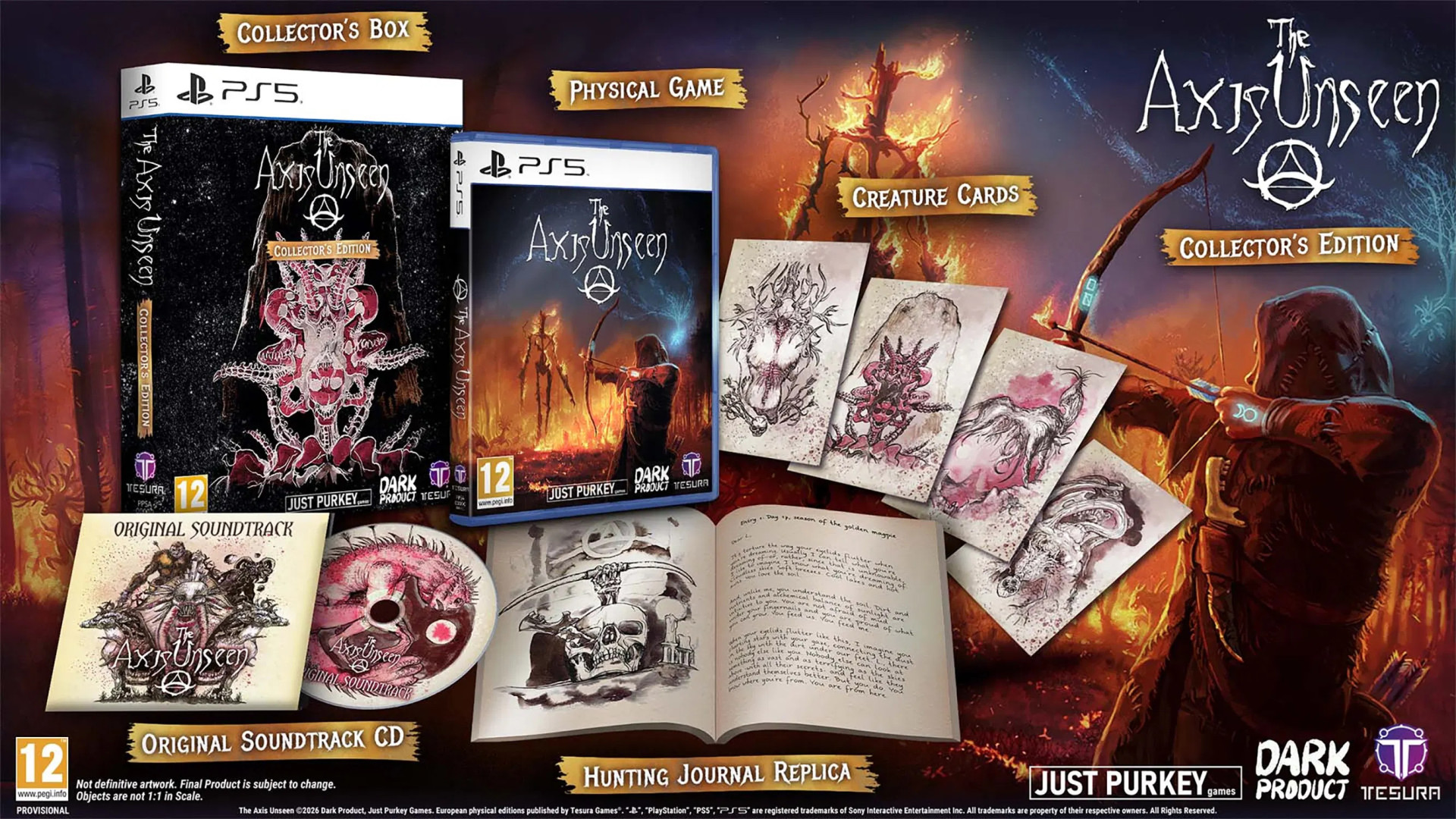 The Axis Unseen Collector's Edition voor PlayStation 5