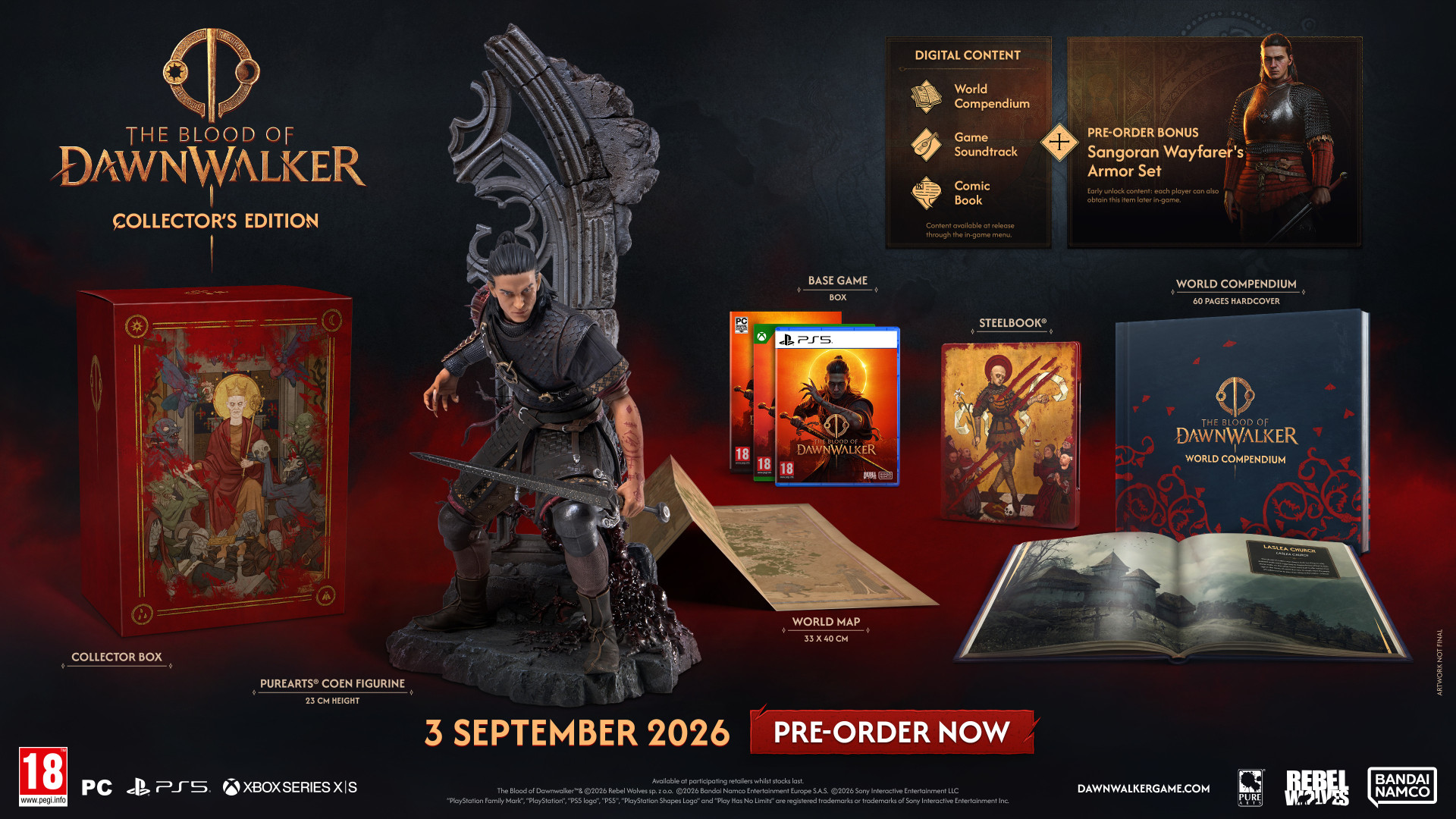 The Blood of Dawnwalker Collector's Edition voor PlayStation 5
