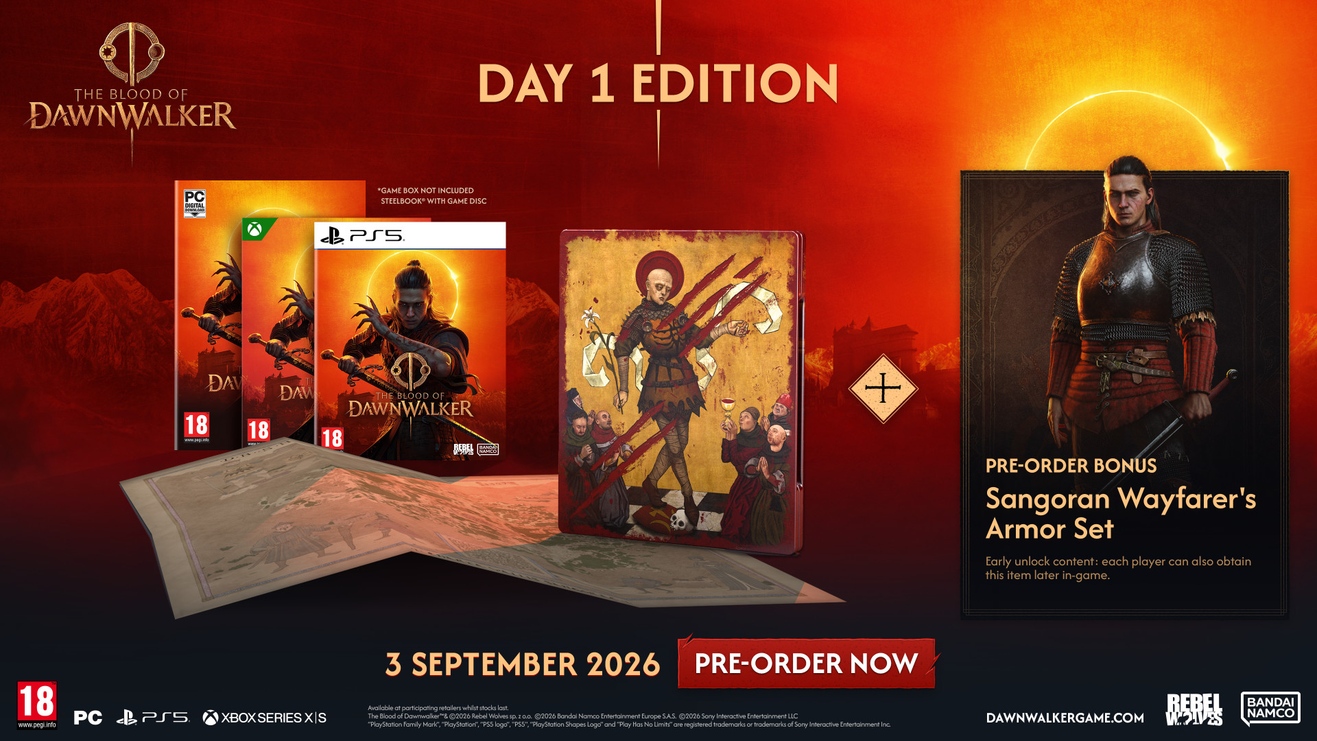 The Blood of Dawnwalker Day 1 Edition voor PlayStation 5