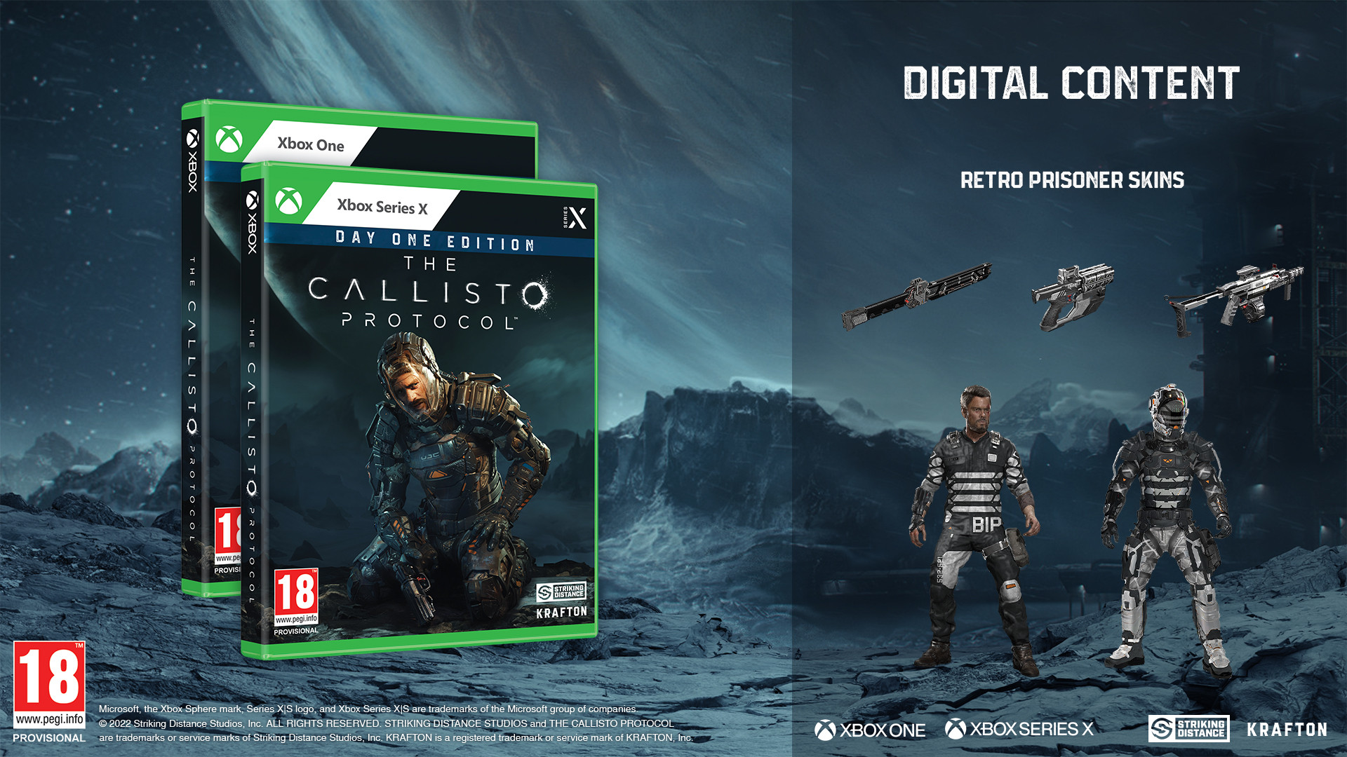 The Callisto Protocol - Day One Edition voor Xbox One