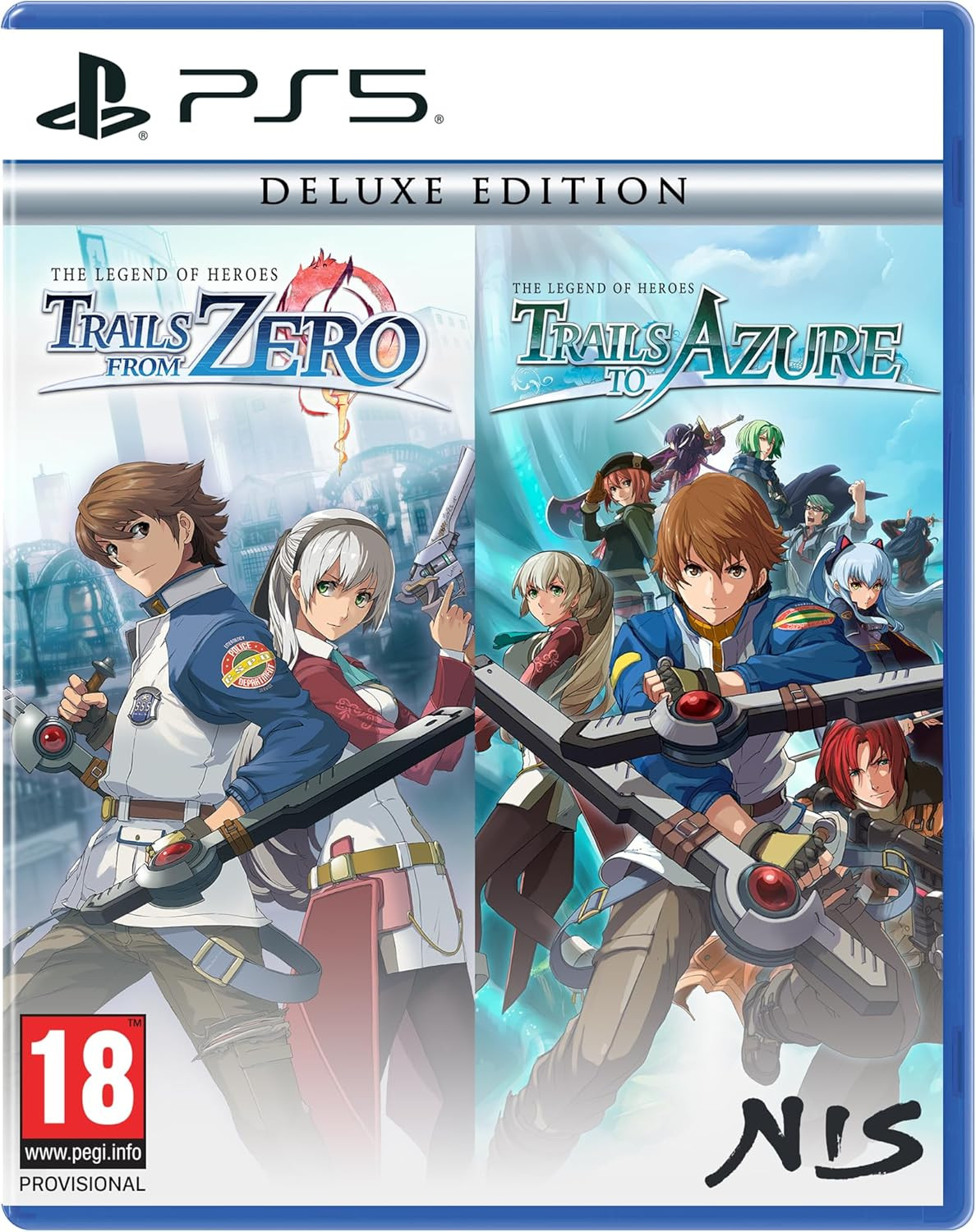 The Legend of Heroes: Trails from Zero / The Legend of Heroes: Trails to Azure Deluxe Edition voor PlayStation 5