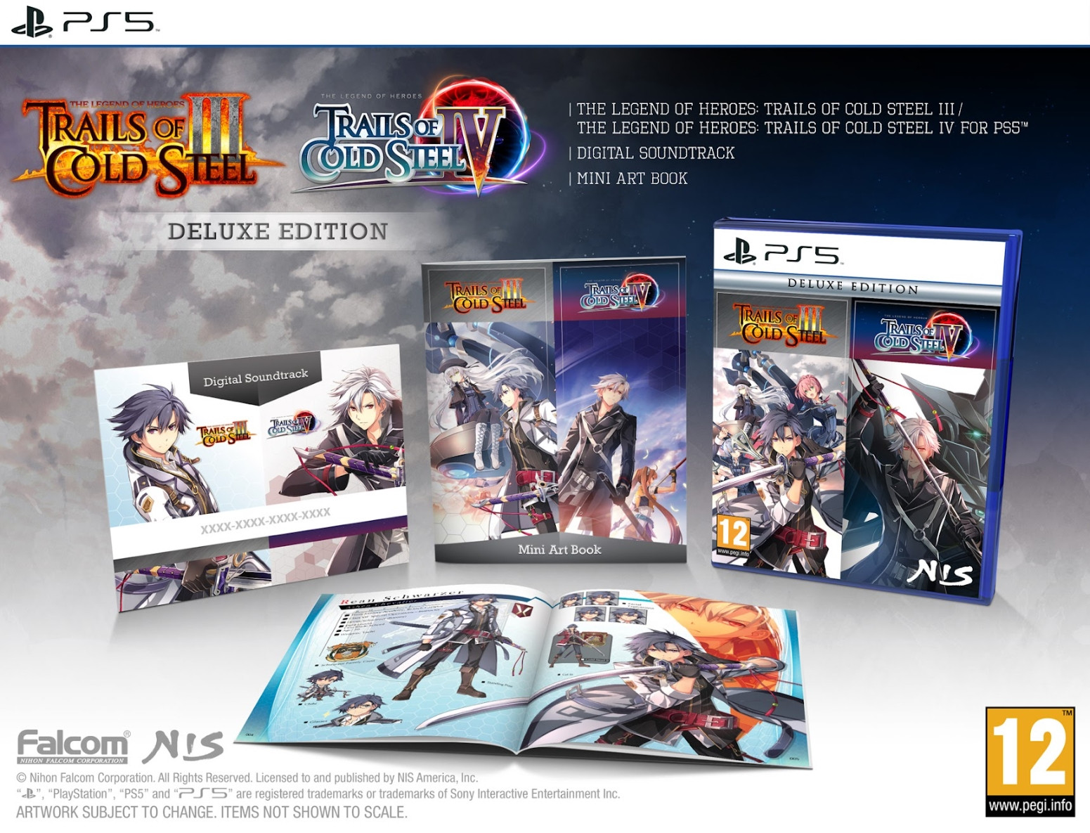 The Legend of Heroes Trails of Cold Steel III + IV Deluxe Edition voor PlayStation 5