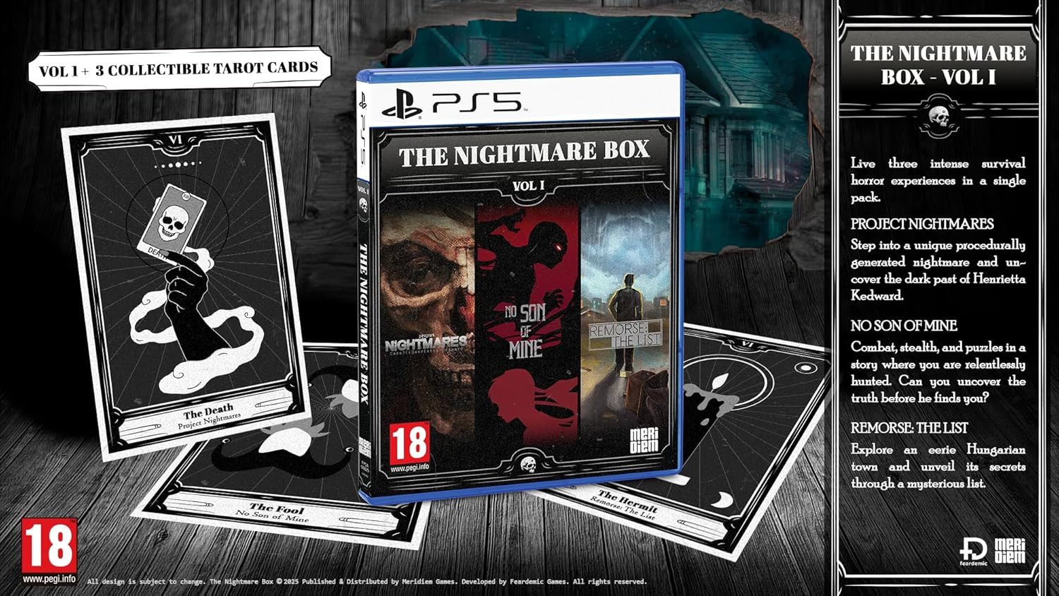 The Nightmare Box Vol. I voor PlayStation 5