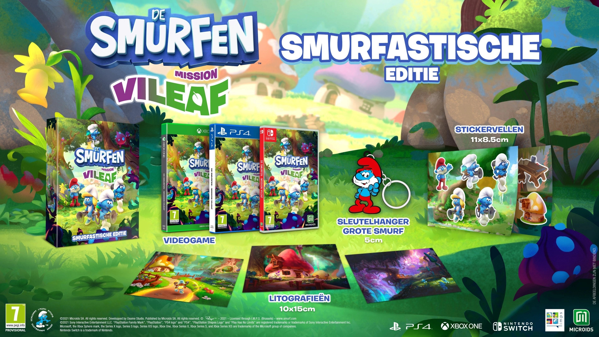 The Smurfs - Mission Vileaf Smurftastische Editie voor Xbox One