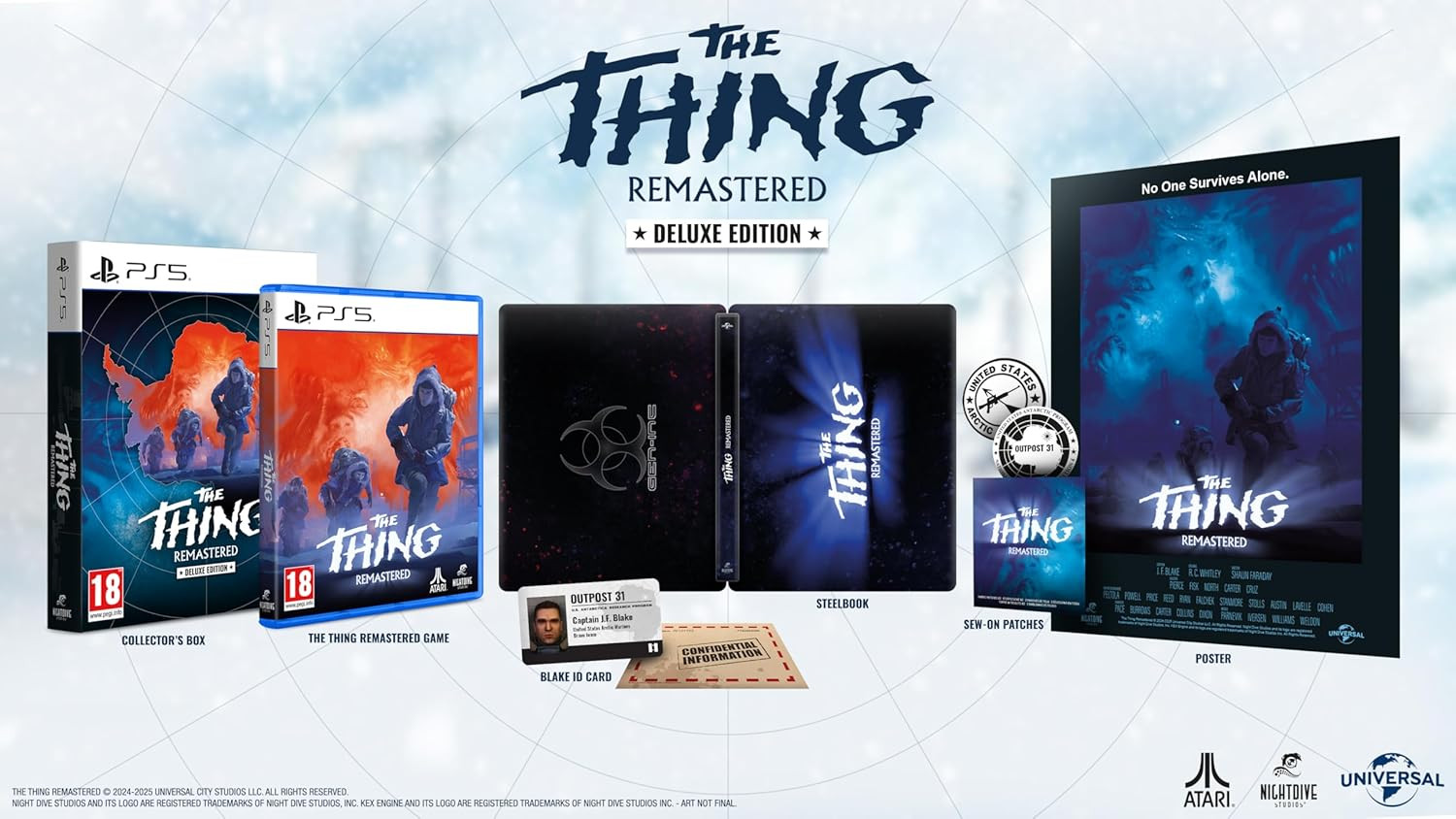 The Thing Remastered Deluxe Edition voor PlayStation 5