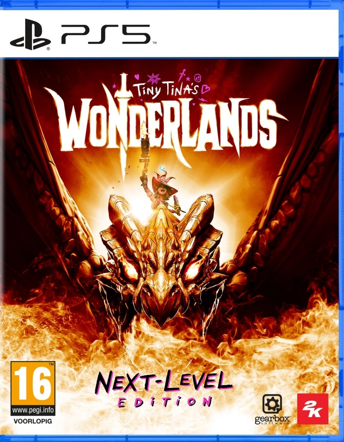 Tiny Tina's Wonderlands Next-Level Edition (verpakking Duits, game Engels)) voor PlayStation 5
