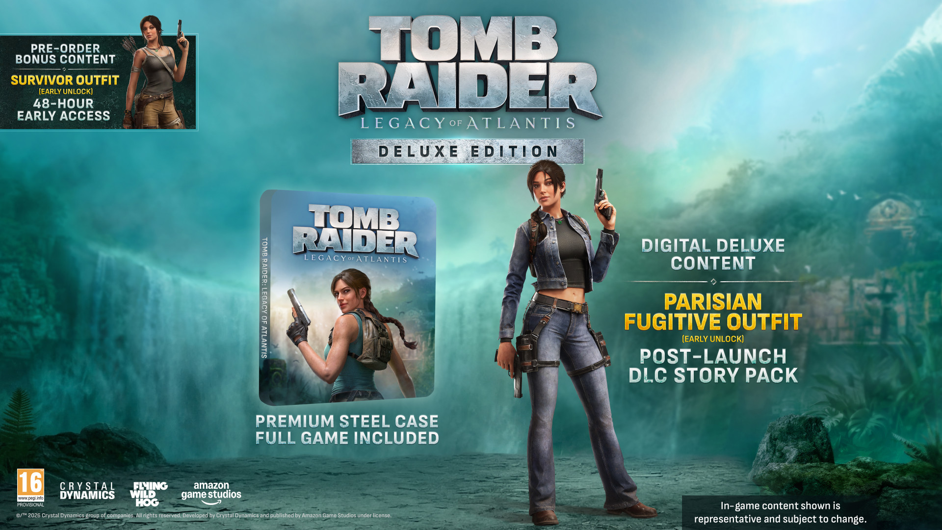 Tomb Raider: Legacy of Atlantis Deluxe Edition voor Xbox Series X