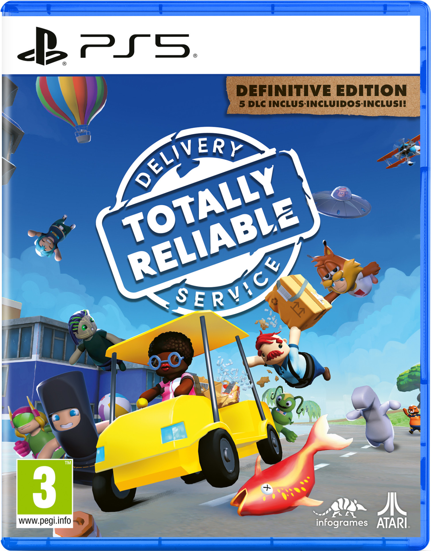 Totally Reliable Delivery Service Definitive Edition voor PlayStation 5