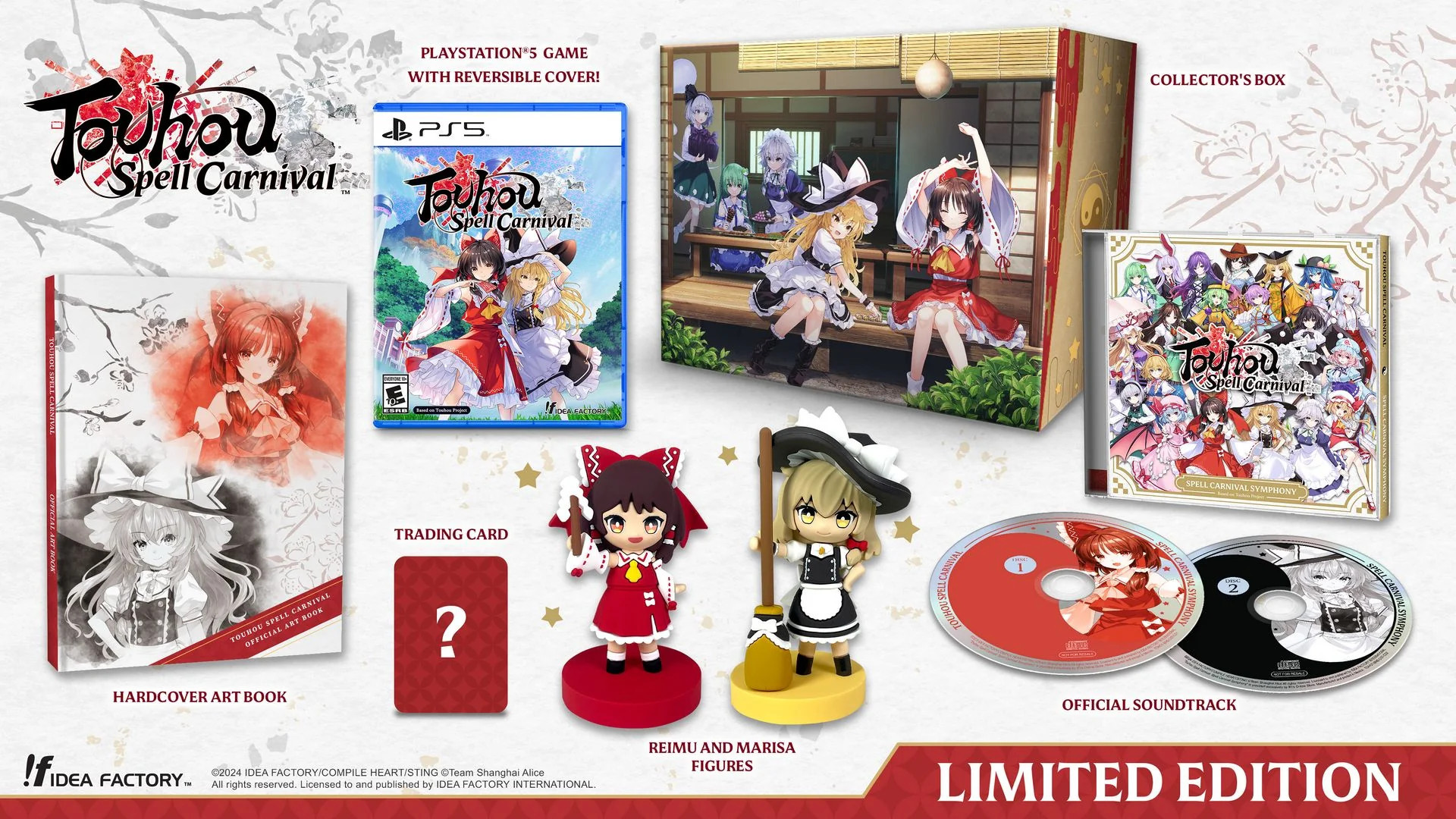 Touhou Spell Carnival Limited Edition voor PlayStation 5