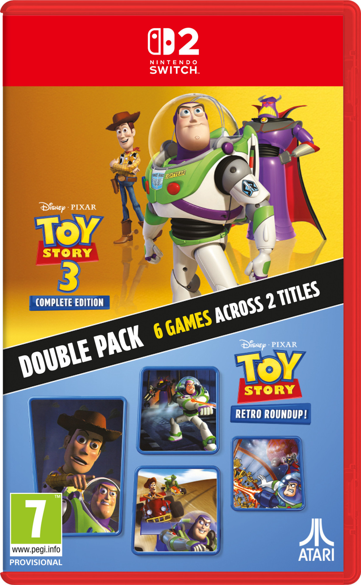 Toy Story: Retro Round Up! + Toy Story 3 Complete Edition voor Nintendo Switch 2