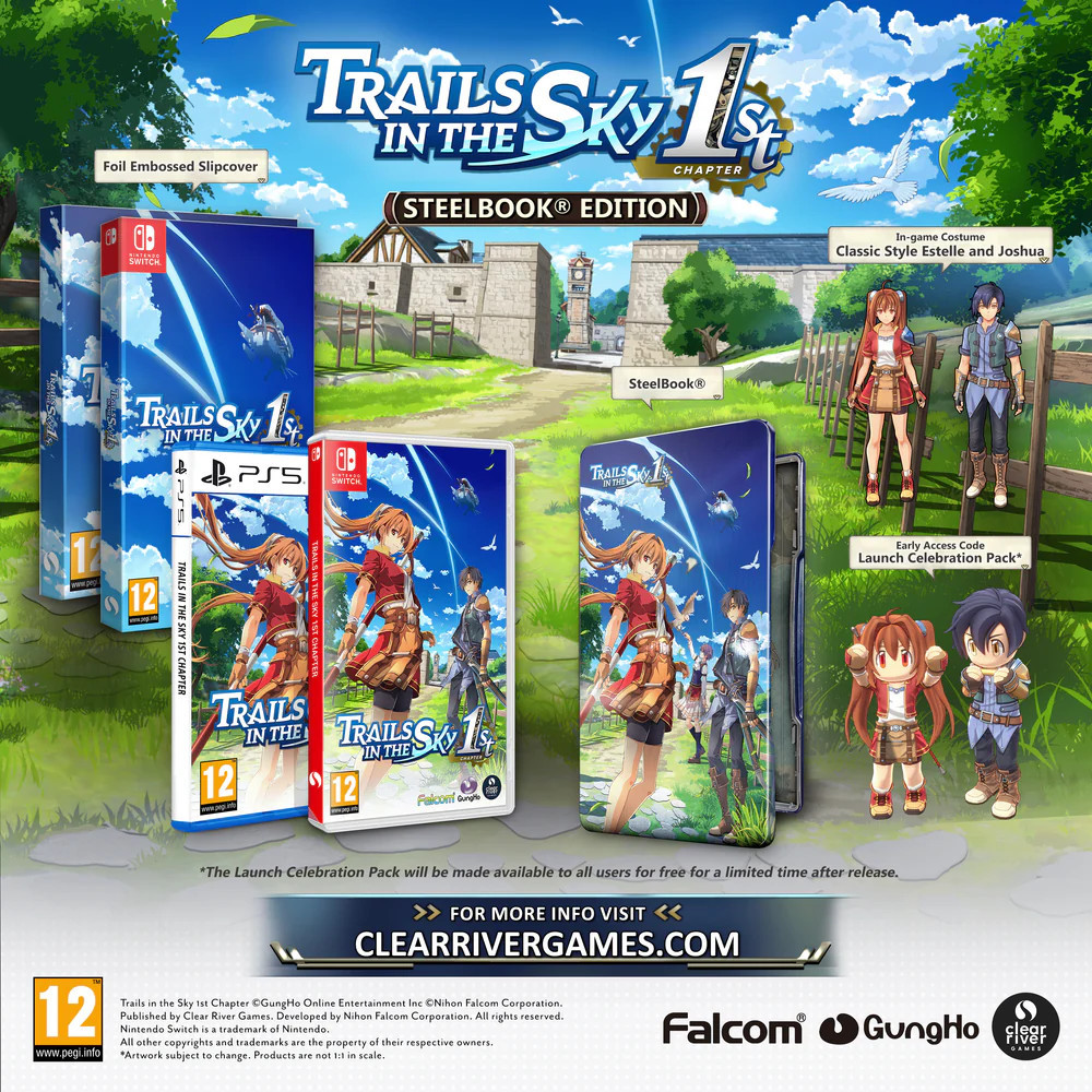 Trails in the Sky 1st Chapter Steelbook Edition voor PlayStation 5