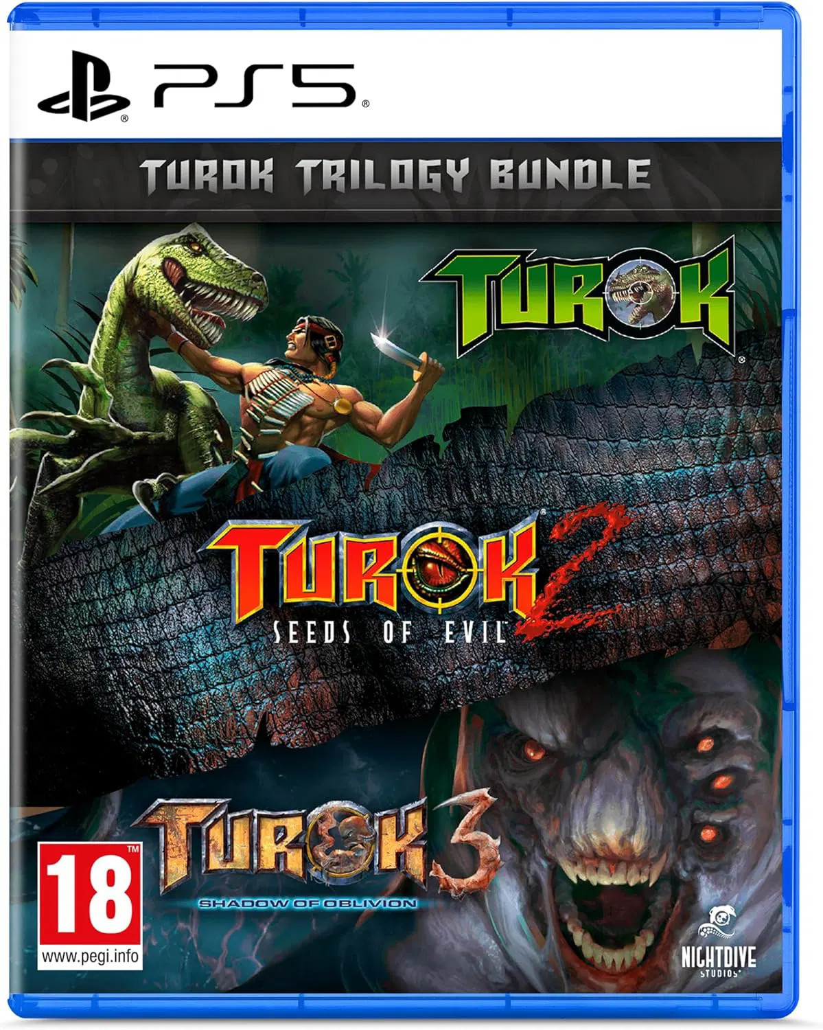 Turok Trilogy Bundle voor PlayStation 5