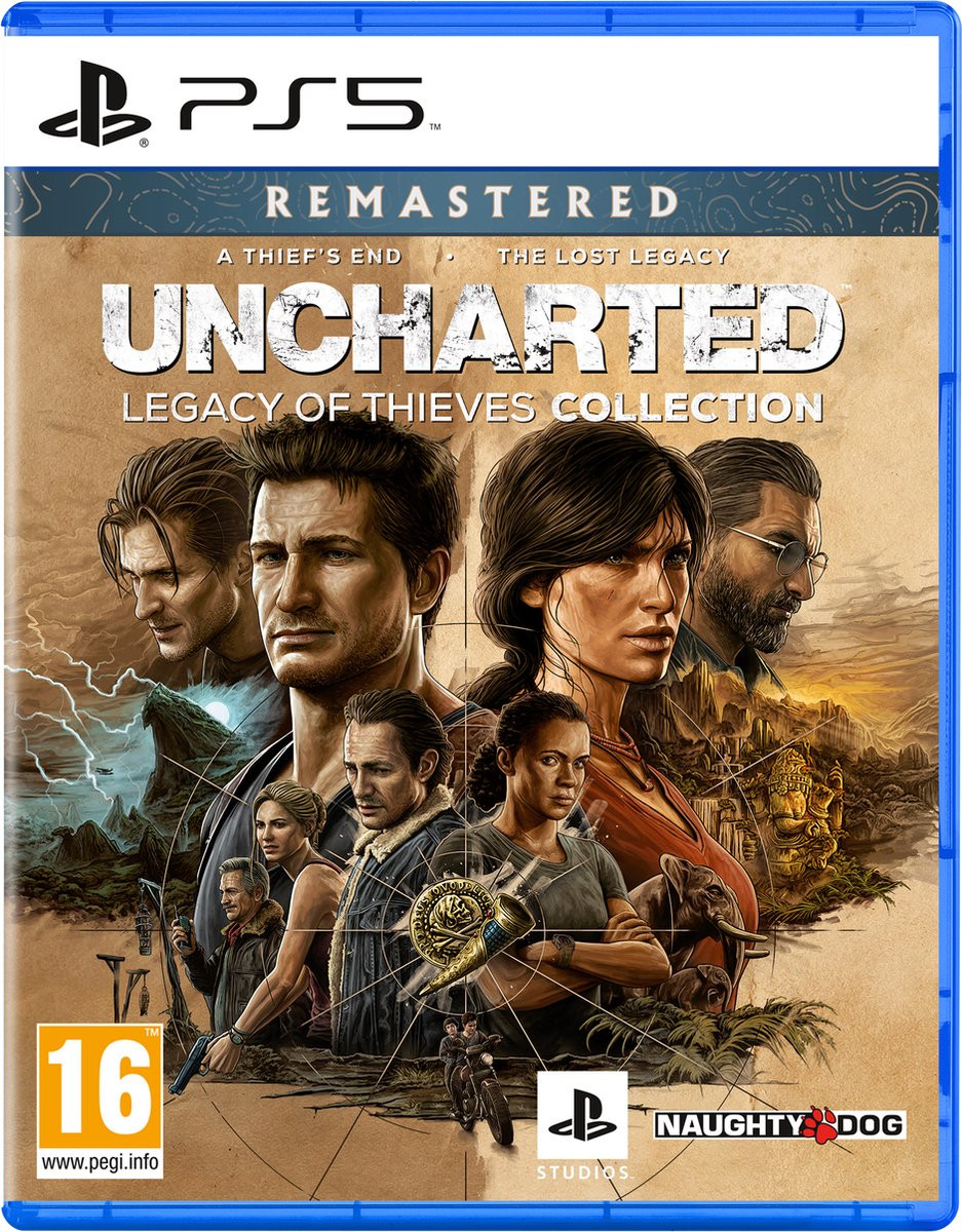 Uncharted Legacy of Thieves Collection voor PlayStation 5
