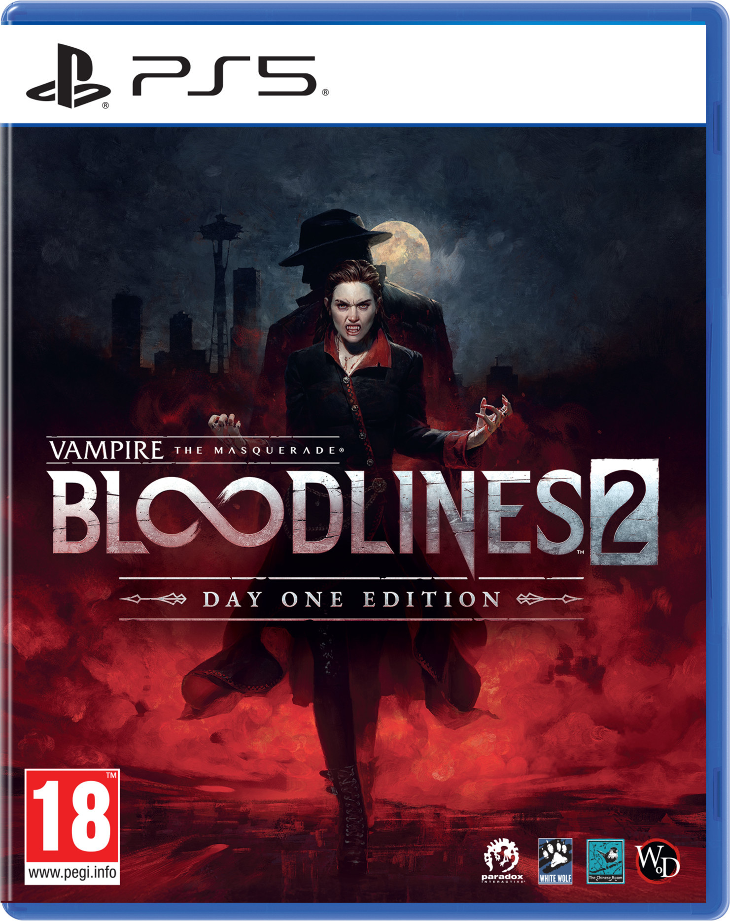 Vampire the Masquerade Bloodlines 2 - Day One Edition voor PlayStation 5