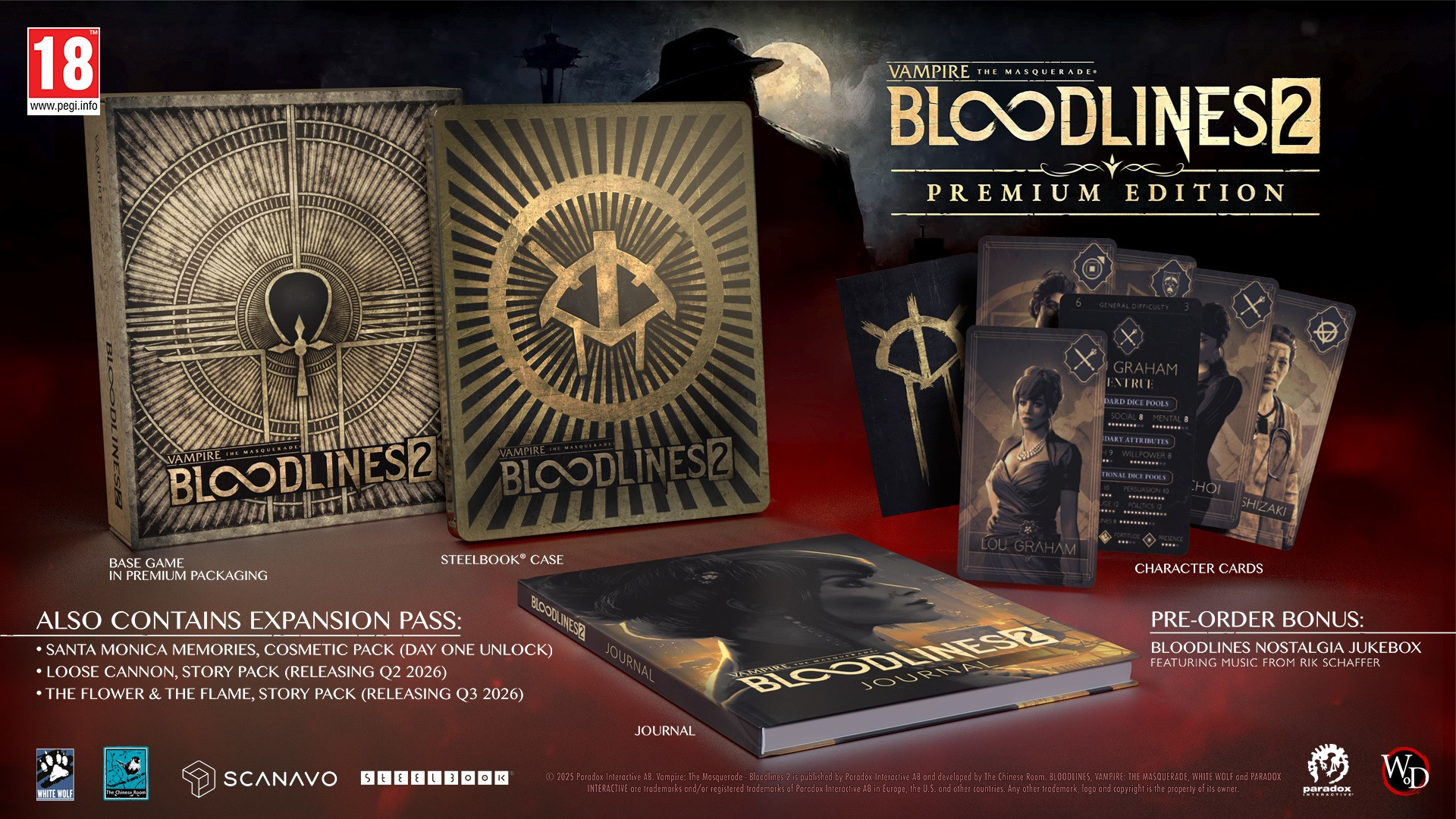 Vampire the Masquerade Bloodlines 2 - Premium Edition voor Xbox Series X