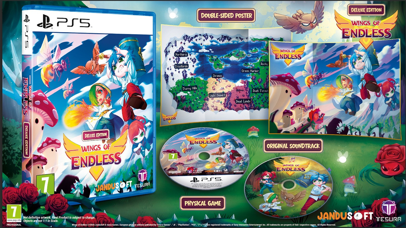 Wings of Endless Deluxe Edition voor PlayStation 5