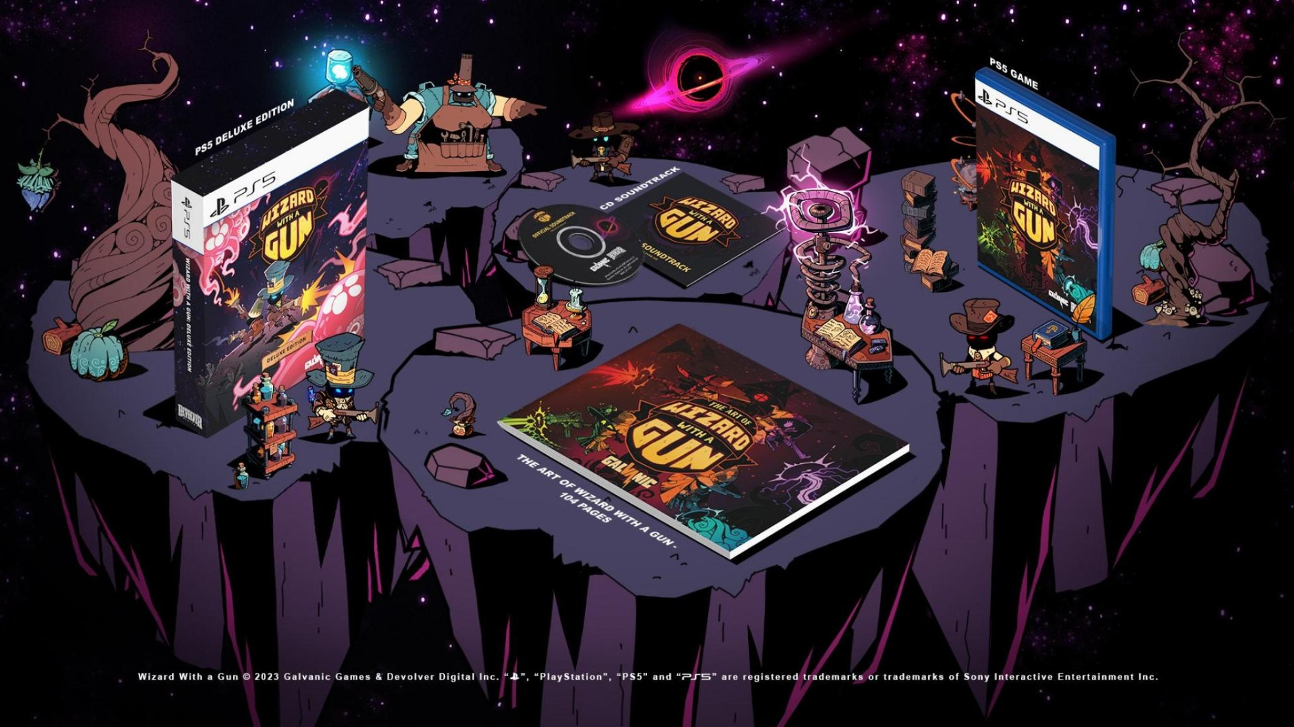 Wizard with a Gun Deluxe Edition voor PlayStation 5