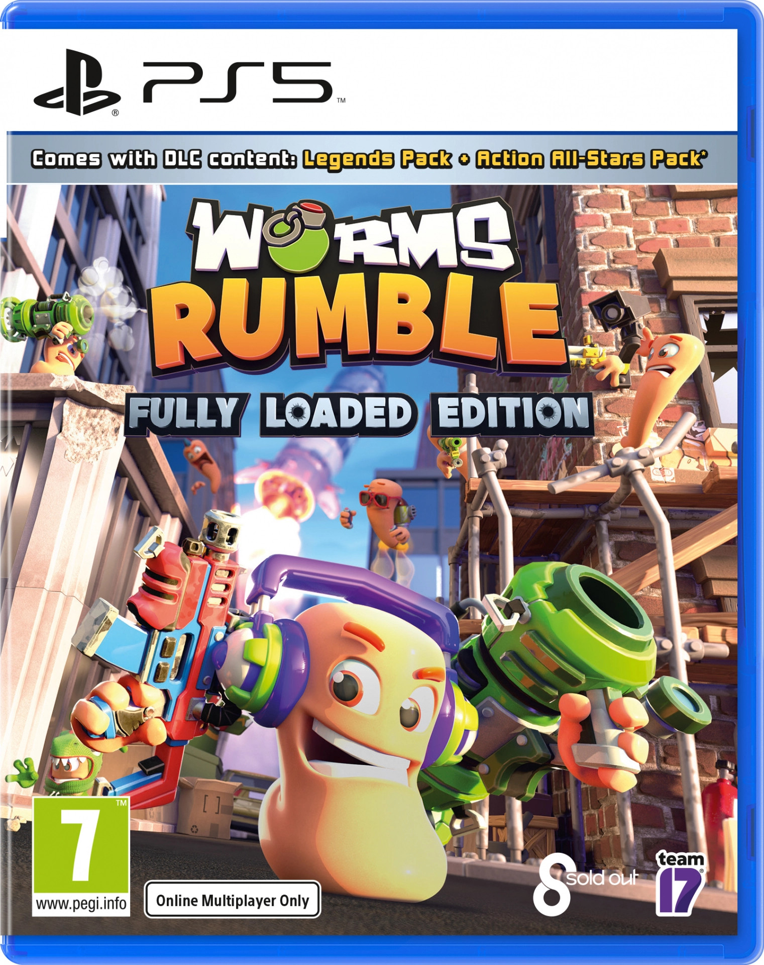 Worms Rumble Fully Loaded Edition voor PlayStation 5