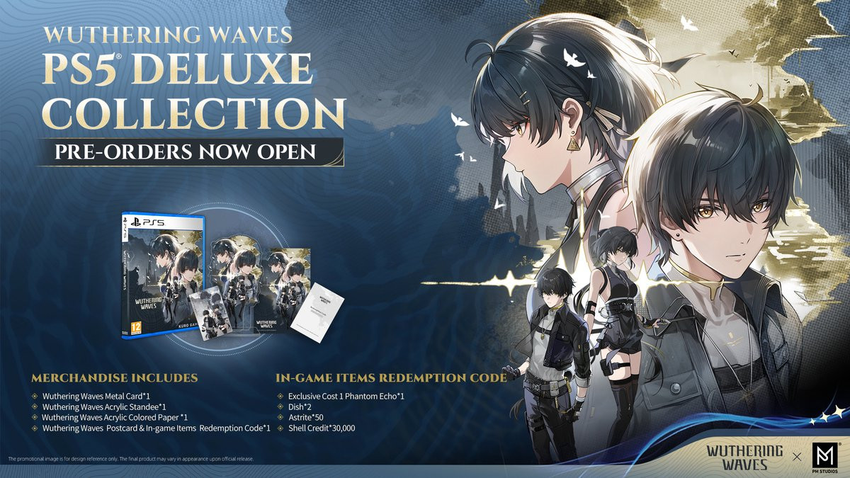 Wuthering Waves Deluxe Collection voor PlayStation 5