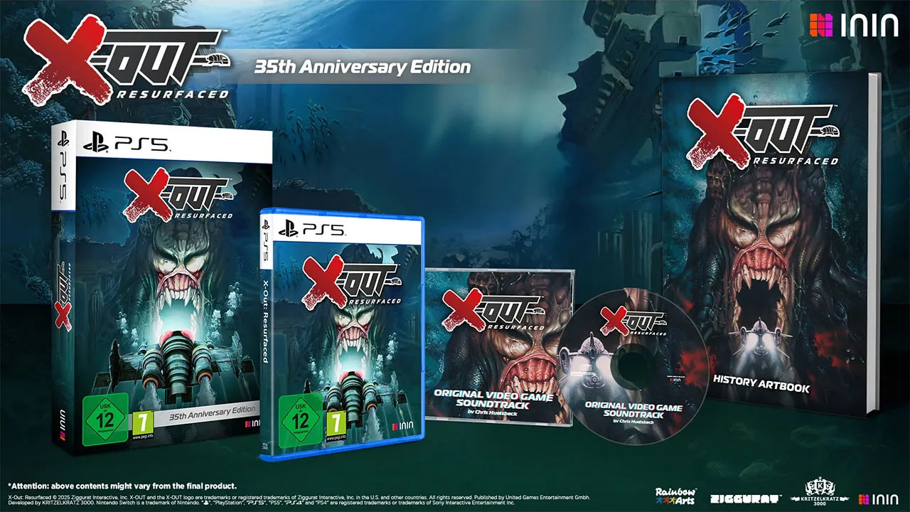 X-Out Resurfaced 35th Anniversary Edition voor PlayStation 5