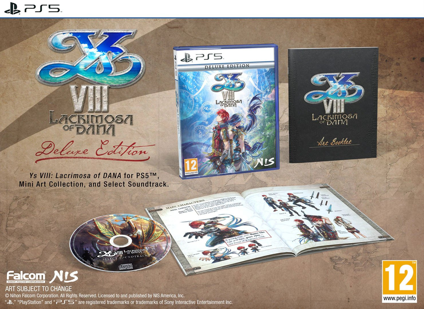 Ys VIII: Lacrimosa of DANA Deluxe Edition voor PlayStation 5