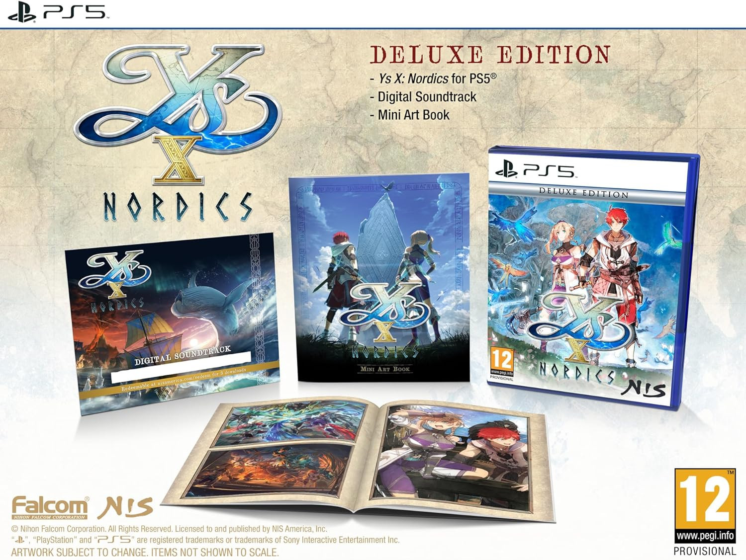 YS X Nordics Deluxe Edition voor PlayStation 5