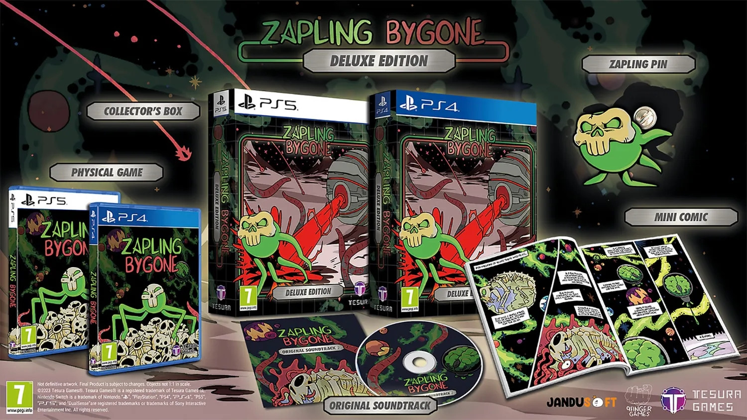 Zapling Bygone Deluxe Edition voor PlayStation 5